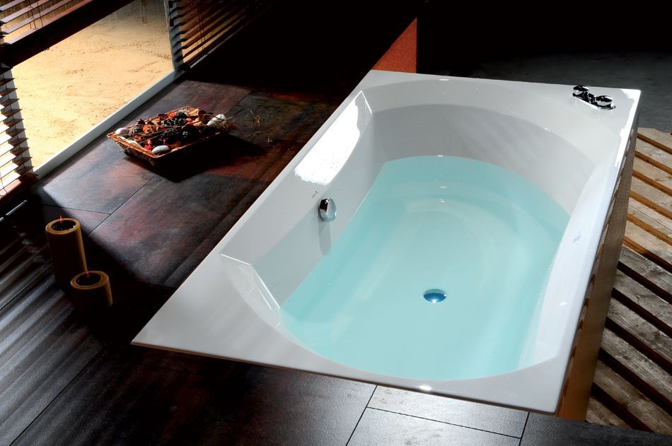 SALSA obdélníková vana 190x100x47cm, bílá